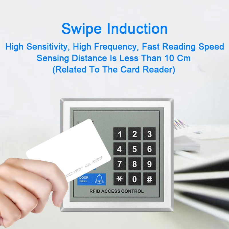 

1PCS RFID Card 125khz EM4100 EM ID Smart Card TK4100 ID PVC Key Proximity Card For Door Access Control System Time Attendance