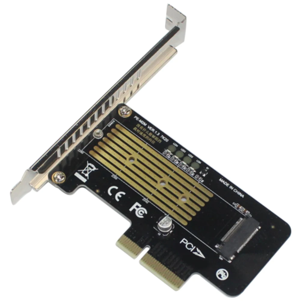 SSD к PCI-E 4X высокоскоростная плата преобразователя передачи Профессиональная печатная плата с перегородкой стабильная Простая установка M2 MKey NVME