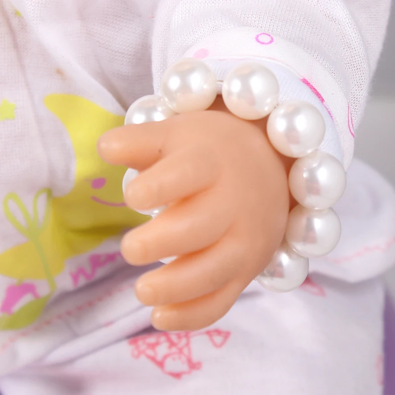 1pcs Doll Accessories Pearl Bracelet Fit For Americal Girls 43cm Doll Baby Born Zapf A8