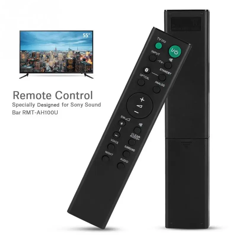Remote Controller for Sony RMT-AH100U Sound Bar HT-CT180 SA-CT180 HTCT180 SACT180 AV Remote Control Replacement