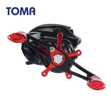 Тома 14+ 1BB правой и левой руки приманка закидка, ловля карпа Катушка 8 кг Макс Перетащите высокое Скорость МУЛЬТИПЛИКАТОРНАЯ 6,4: 1 свежая соленая вода катушка для приманки