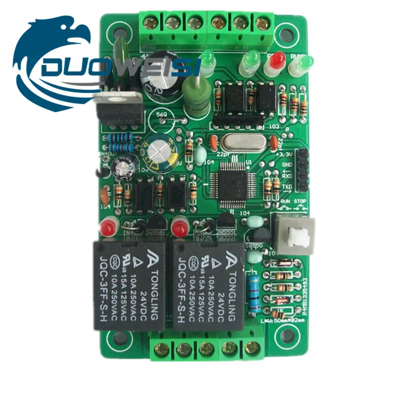 PLC IPC board microcontroller control board relay board PLC FX1N 4MR SRD FX1N 4MRin Replacement