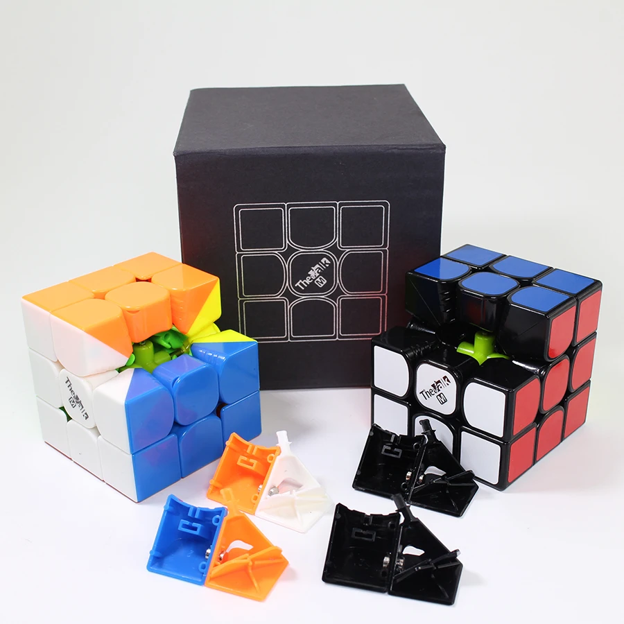 Qiyi Valk3 Мощность м Скорость кубик 3х3х3, магнитно-стикерная профессиональная Cubo Magico, обучающие игрушки для детей валк 3 м пазл Магнитный куб