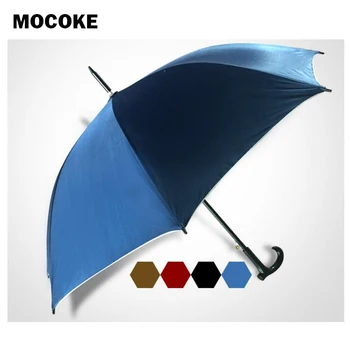 

Business male Climbing walking stick resist strong wind anti-UV creative sunny Sunshade waterproof Rainy windproof umbrella 0312