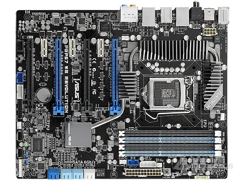 

Free shipping original motherboard for ASUS P8P67 WS Revolution LGA 1155 DDR3 32nm USB2.0 USB3.0 32GB P67 desktop motherboard