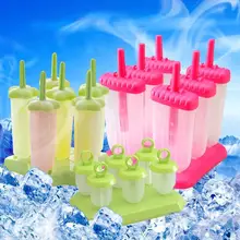 6 шт для Фруктового мороженого на палочке формы Пособия по кулинарии инструменты Шесть звезд в форме многоразовые DIY Мороженое Поп формы для выпечки