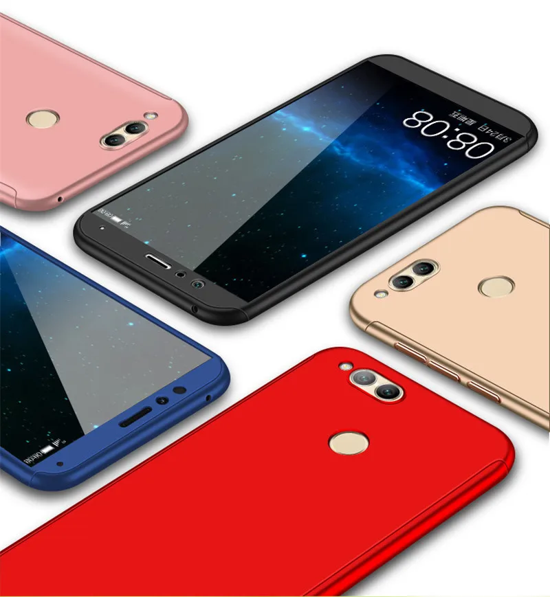 luxury 360 hard plastic full cover for huawei honor 6x 7x   02