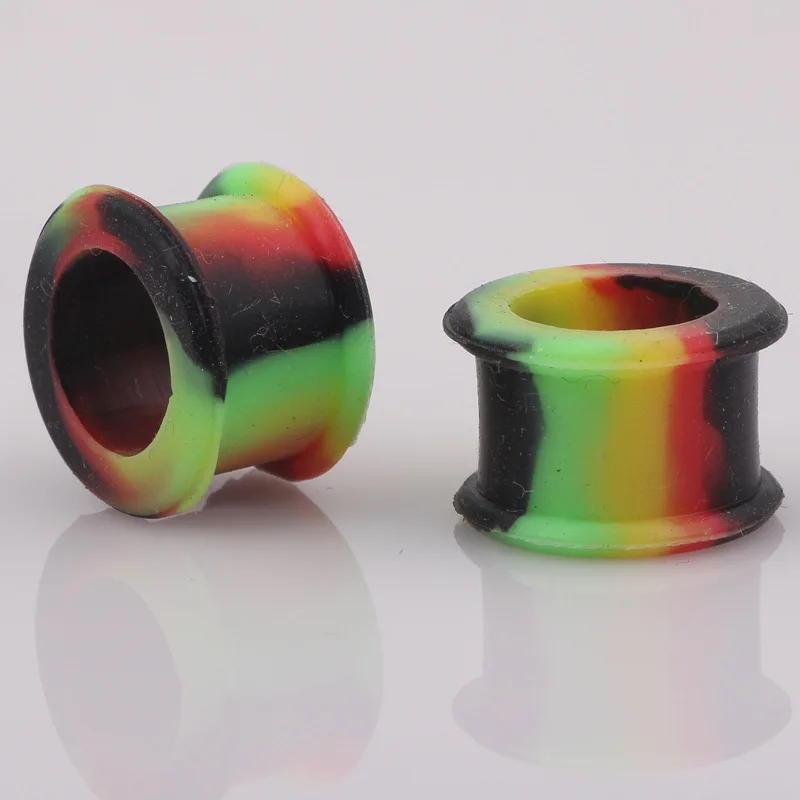 2017 new arrival ear expansion soft rod silica gel ear expander ear