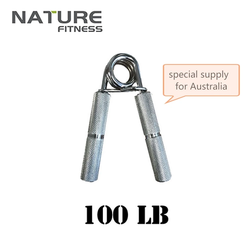 NEW 100 250lbs Aluminium Heavy Grip Muscle Strength Training Weight