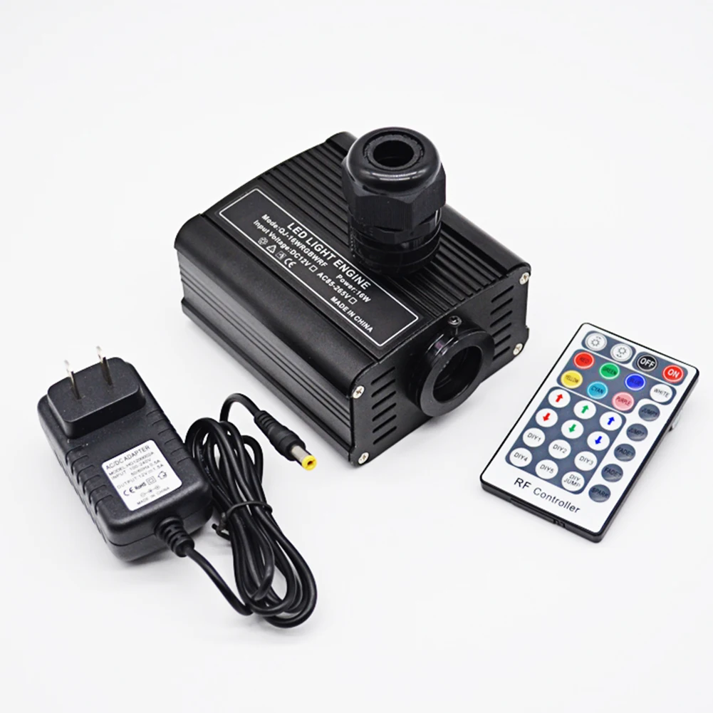 

Multi Mode Car Optic Fiber Light Engine Optical DIY Ceiling Source Star For Home RF Remote Controller Driver Glow LED RGBW