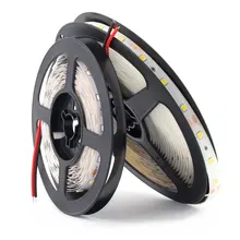 12 V Volt Strip Led Light PC Tape 2835 RGB Waterproof 1 - 5 M 12V DC 60LED/M RGB Led Strip Tape Lamp Diode Flexible TV Backlight 12 v led light strip tape rgb pc 5050 no waterproof 30leds m 60leds m 12v led strip lights diode ribbon lamp flexible backlight