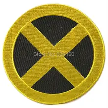 " Logan X-men X men Росомаха Золотая Униформа анимация фильм Вышитый Логотип Железо на патч Заказная заплата