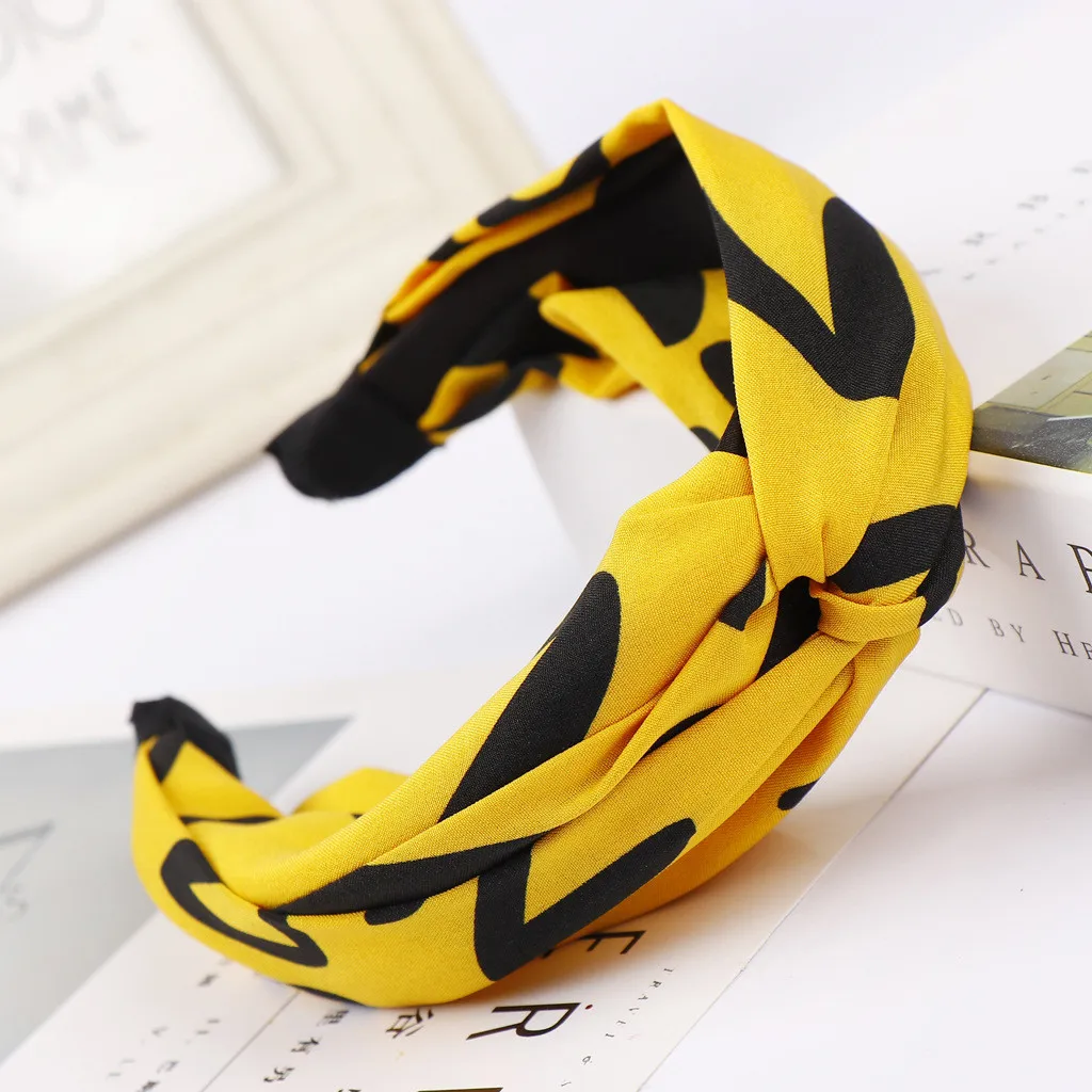 

2019 New Fashion Bow Knot Hairband Women Hair Head Hoop Simple Sweet Girls Hair Headband Wash Face Headband Scrunchie Turban 30