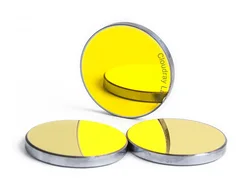 Premium Gold-Plated Silicon Reflective Mirrors - 20mm (Si Mirror 3Pcs)