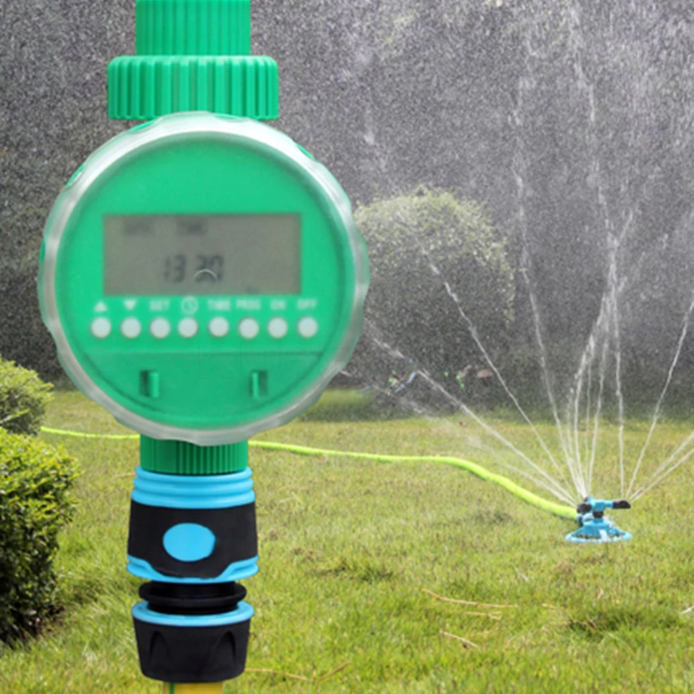Automatic Electronic LCD Display Home Water Timer Garden Watering Timer