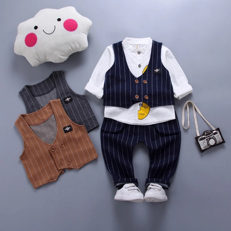 

baby infant newborn girl boy costume toddler things kids 3pieces clothes set spring autumn outfit 9 12 24 36month 1 2 3year