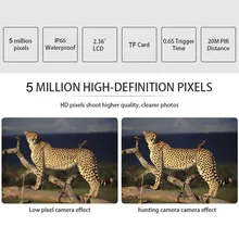 Новые охотничьи ножи Камера ИК-светодиодов Ночное видение видеокамера Водонепроницаемая камера для разведки местности для мониторинга BFE88