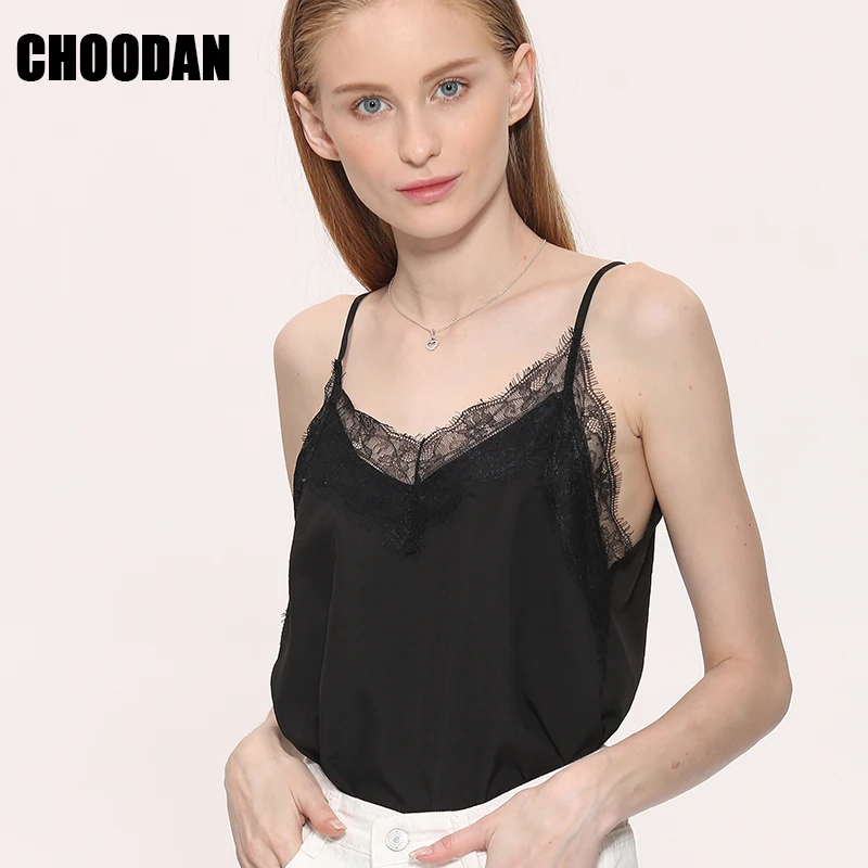 

HOT SALE Camisole Tank Tops Women Shirt 2018 NEW Korean Ladies Lace Camis Female Sexy Fitness Sleeveless Summer Tops With Lace