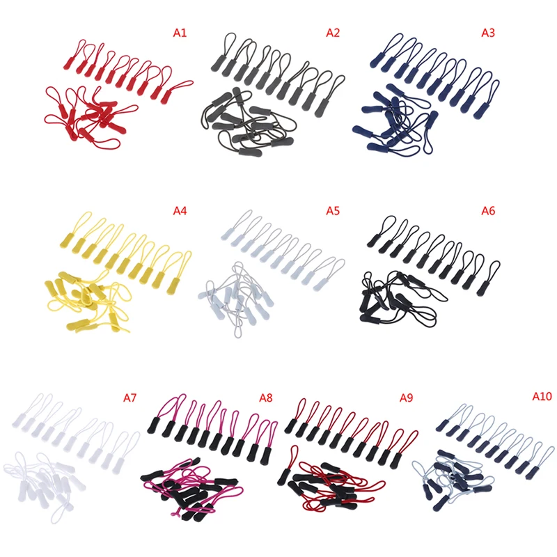 20 шт./лот модная застежка молния съемник высокое качество фиксатор замена зажим