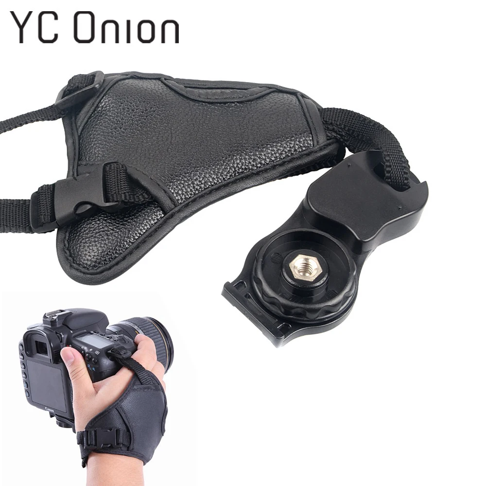 

PU Camera Strap Hand Grip Wrist Strap Belt For Nikon Canon Sony Pentax DSLR Camera Photography Studio Accessories
