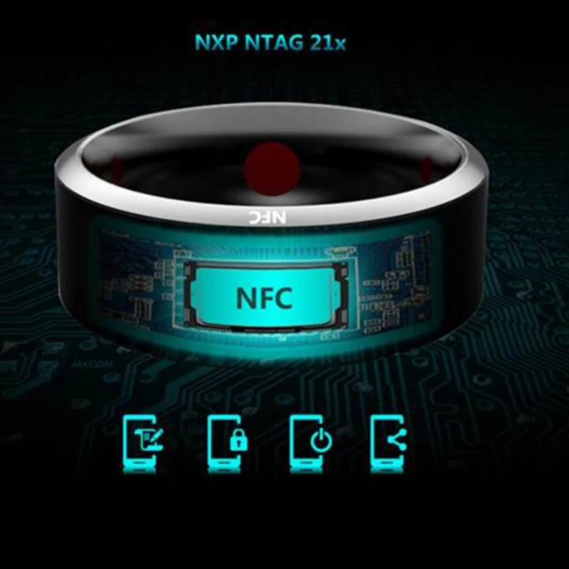 Jakcom R3 R3F Smart Ring Wear Timer2(MJ02) NFC Magic For iphone Samsung HTC Sony