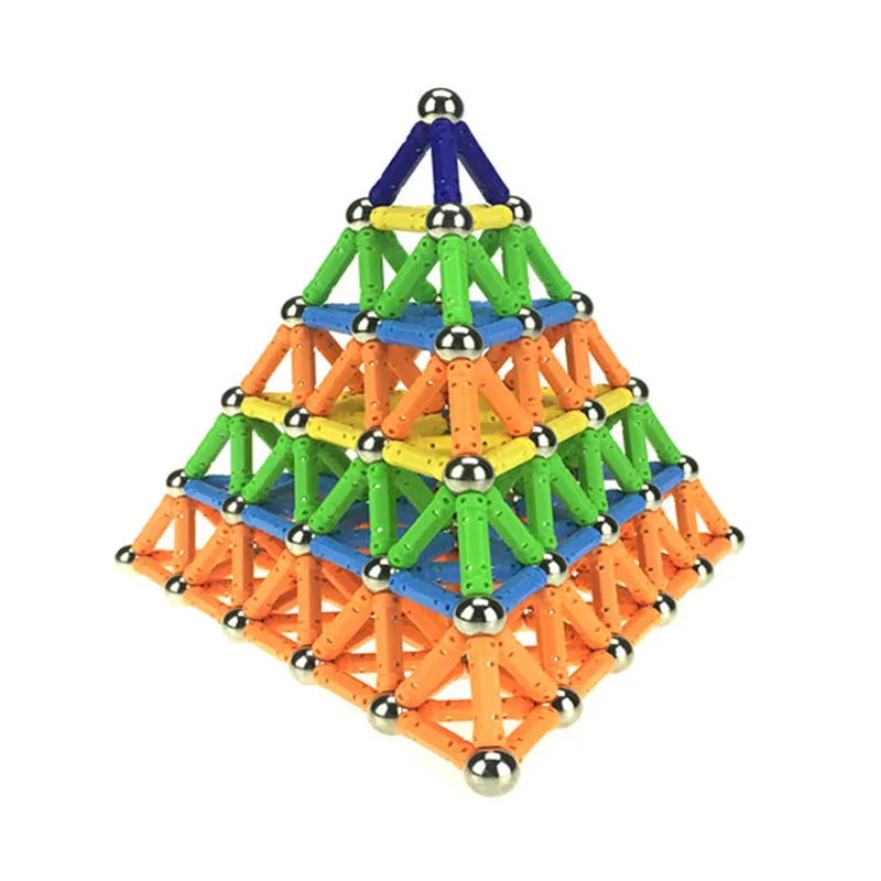 Cena Zabawki dla dzieci DIY projektant edukacyjne zabawki dla dzieci magnes zabawki bary kulki metalowe klocki magnetyczne budowlane
