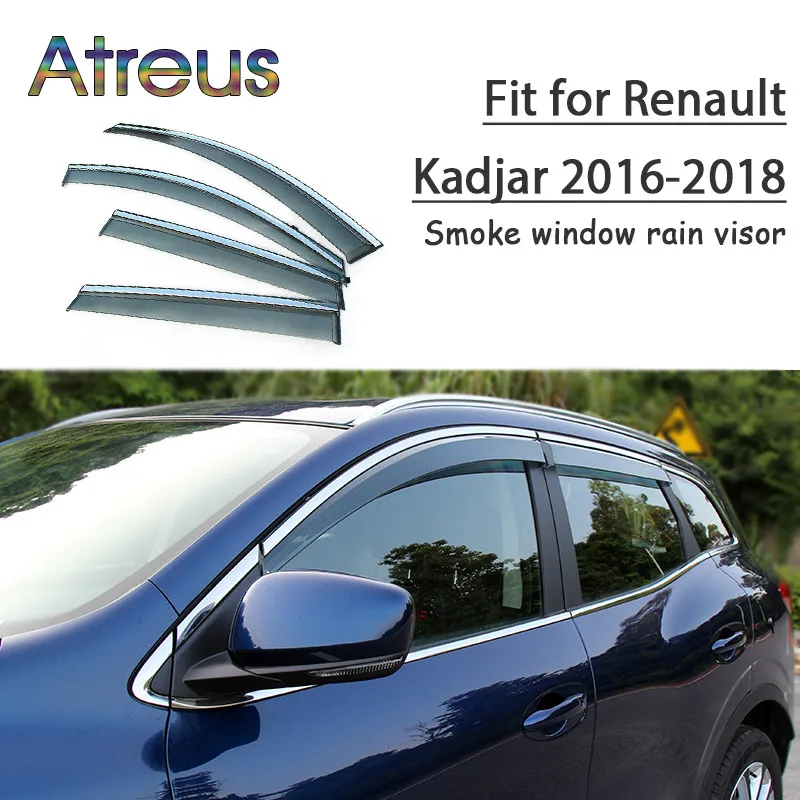 Atreus Deflector de viento ABS para ventana de coche, visera de lluvia