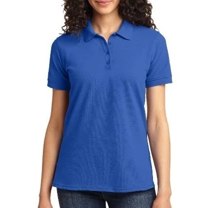 Port & Company LKP155 Ladies Core Blend Pique Polo T-Shirt Royal - 4XL (1)