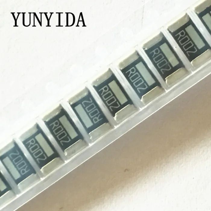 Alloy resistance 50PCS 2512 2W R001 R002 R003 R004 R005 R006 R008 R010 R012 R015 R020 R025 R030 R050 1% chip resistors metal film resistor smd resistor metal film resistors smd chip resistor