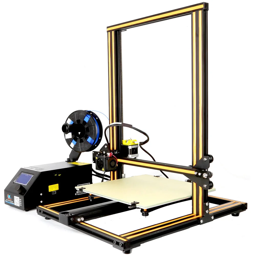 Creality 3d Cr 10 300*300*400 мм большой размер настольный 3D DIY принтер ЖК экран дисплей с SD