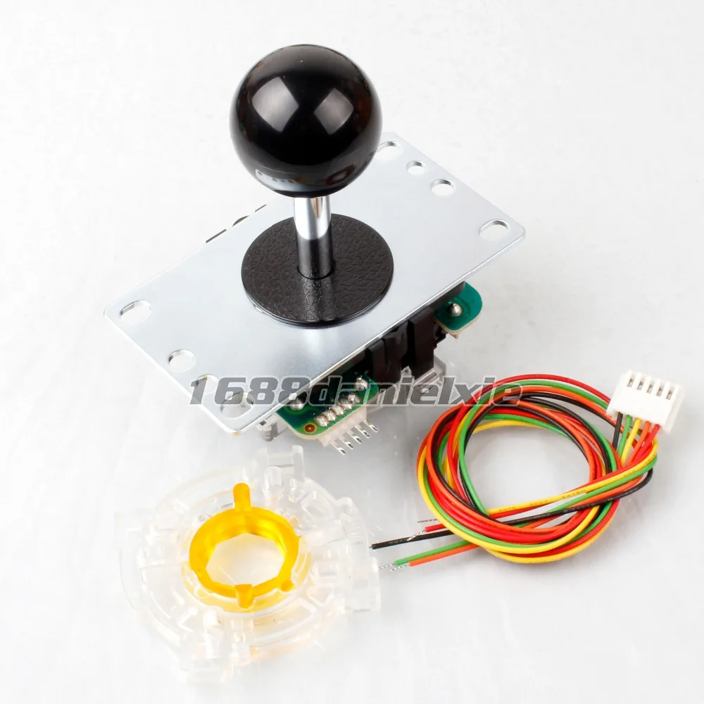 

Genuine Original Sanwa JLF-TP- 8YT Joystick 8 Way Rocker + GT Y Octagonal Gate For Arcade DIY Kits Parts Mame Jamma SNK KOF