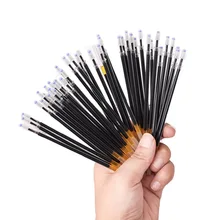 TUNACOCO 0,38 мм журнал Ручка гелевая чернильная ручка заправка пружина для ручек 100 шт./лот канцелярские принадлежности для школы и офиса bb1710159