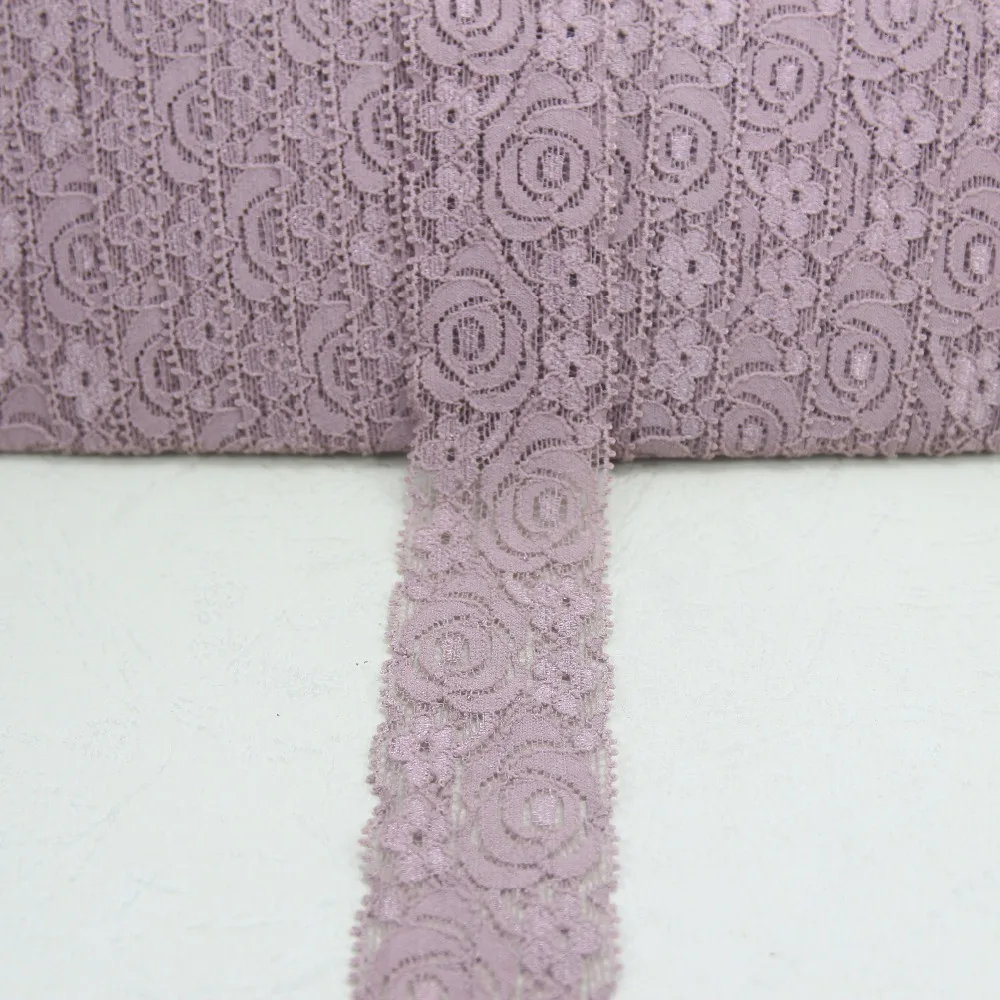

4 yards/lot 35mm Elastic Stretch Lace trim sewing/garment/clothes accesories