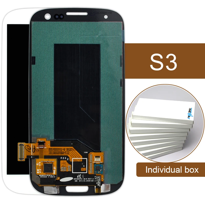 

2pcs Copy AAA  New Touch Screen Digitizer Lcd Display Assembly For Samsung S3 Iii I9300 I535 I747  Limited