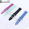 Watch accessories Silicone strap 16mm pin buckle for Swatch skin series SFK397 SFK360 SFK361 children's ladies watch band ► Photo 3/6