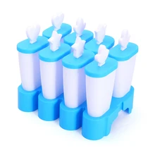 Комбинированная форма для льда 8 Чехол DIY popsicle 14,5*11*12 см