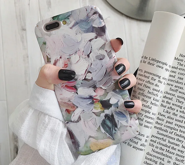 

Luminous Phone Case For xioami redmi note7 case Luxury PC 3D Abstract Cover For xiaomi redmi note 7 procover Case Fundas