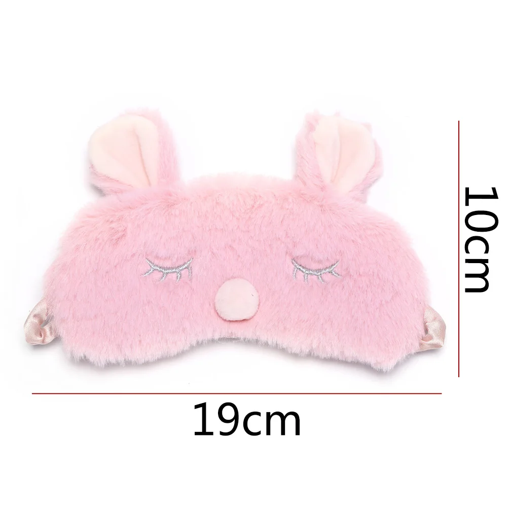 Koala/bunny Cartoon Sleep Eye Mask Nap Plush Eye Shade Bandage Rest Travel Relax Sleeping Aid Blindfold Ice Cover Eye Patch