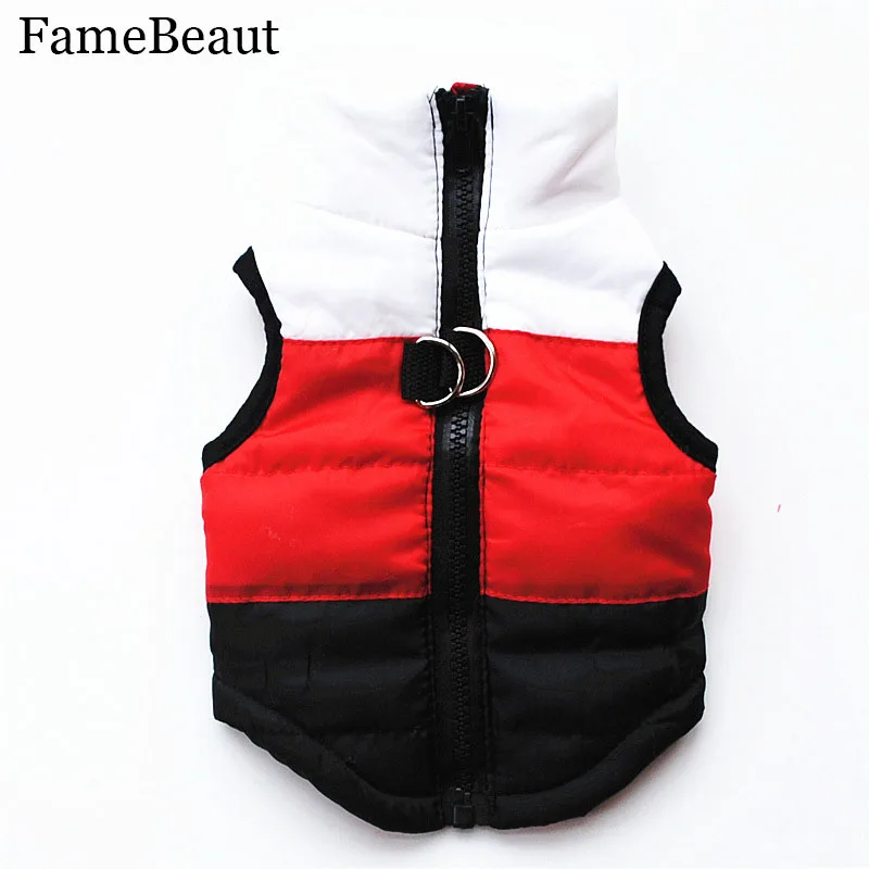 Famebeaut Pet Puppy теплая одежда для собак Повседневное собака пальто куртка Мягкий