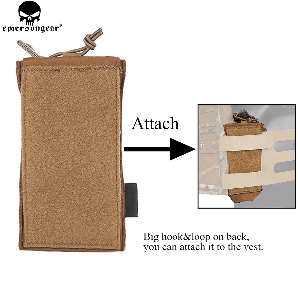 

EMERSON Precision Radio Pouch For SS VEST Tactical Magazine Pouch Hunting Airsoft Tool Bag Military EMERSONGEAR Radio Bag EM9056