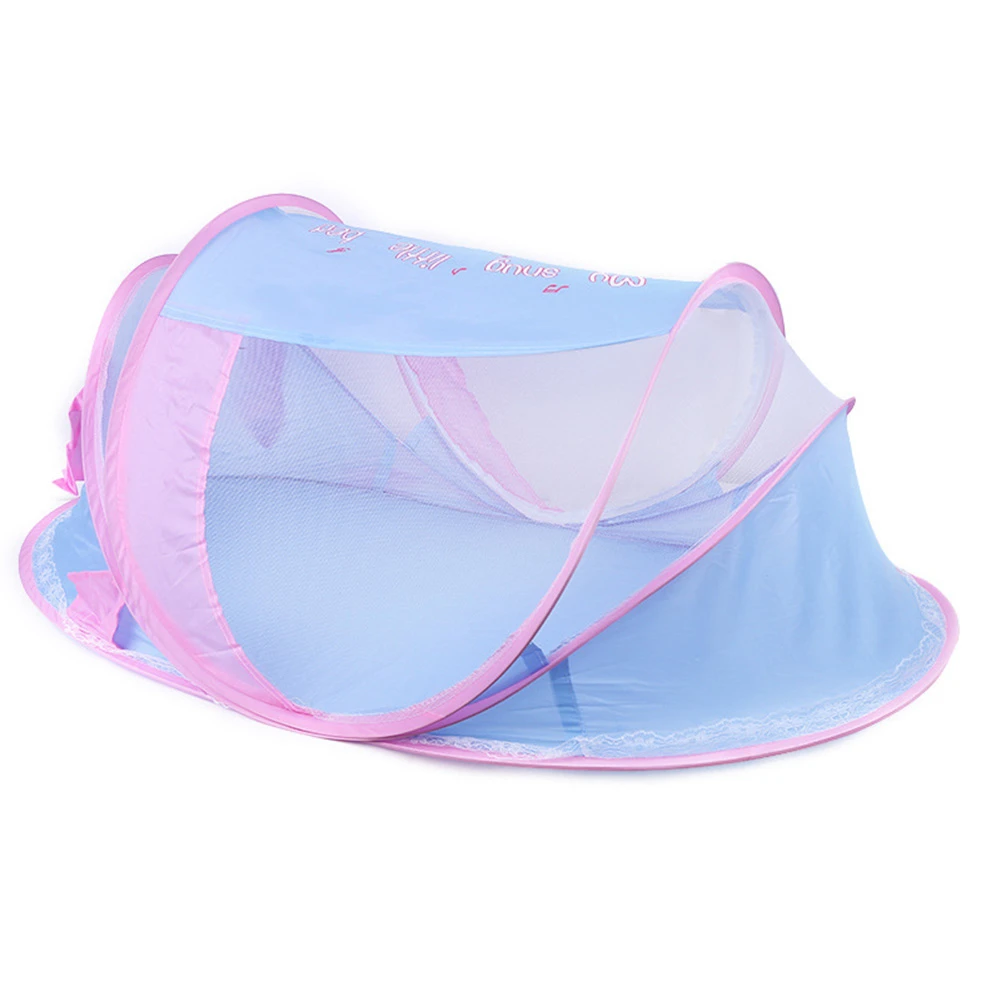 

Summer Newborn Bedding Crib Net Protection Crib Pattern Mosquito Net Detachable Anti-Mosquito Cradle Infant Foldable Bedding Net
