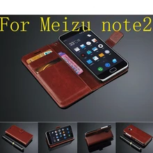 Meizu m2 note Case 5.5 inch Flip Wallet PU Leather Cover For Meizu M2 NOTE Meilan Note 2 With Stand Function Card Holder