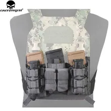 EmersonGear assaulers панель-1 дюймов Пряжка модульная панель для плиты перевозчика пистолет тройной Открытый Топ охотничий жилет EM9337