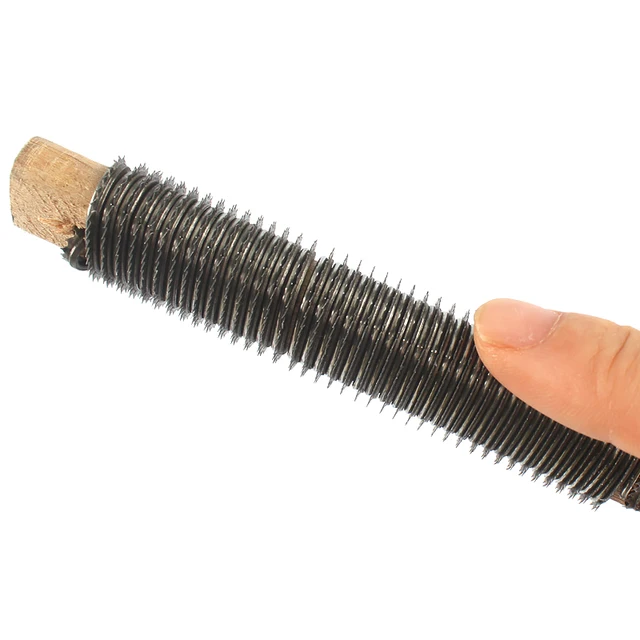3pcs Wood Carving Files Round Rough Teeth Carpentry Woodworking Files Wood Rasp