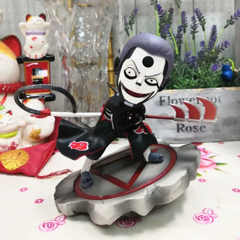 Аниме Uzumaki Наруто ПВХ фигурку Zero Uchiha Itachi Fire Sasuke Susanoo отношение Tobi Hidan Коллекция