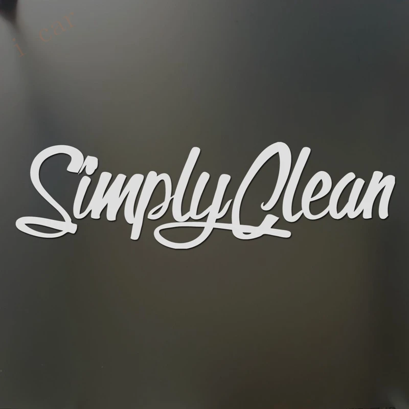 

Simply Clean sticker V2 Funny JDM lowered car truck window decal