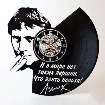

2019 Rushed Horloge Mural Vinyl Wall Clock Design Decoration Vintage Retro Cd Record Hanging Clocks Watch Home Decor Silent