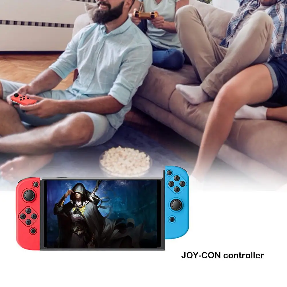 Беспроводная сенсорная ручка Bluetooth для контроллера JOY-CON левый и правый переключатель NS совместим с переключателем неоновый красный/синий