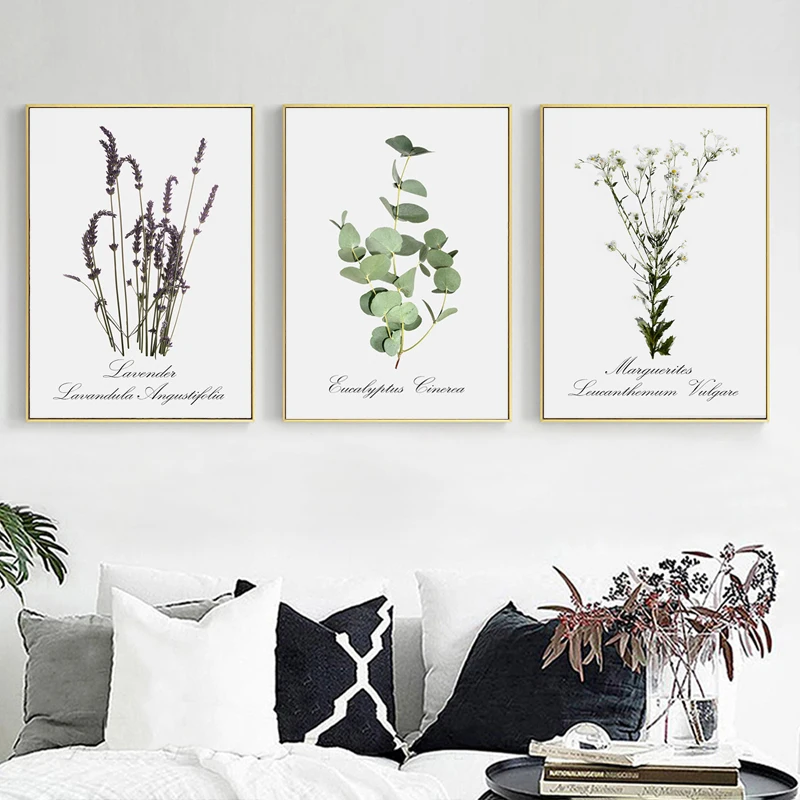 Botanical Wall Art Plant Leaf Canvas Painting Posters And Prints Botanical Wall Art Plant Leaf Canvas