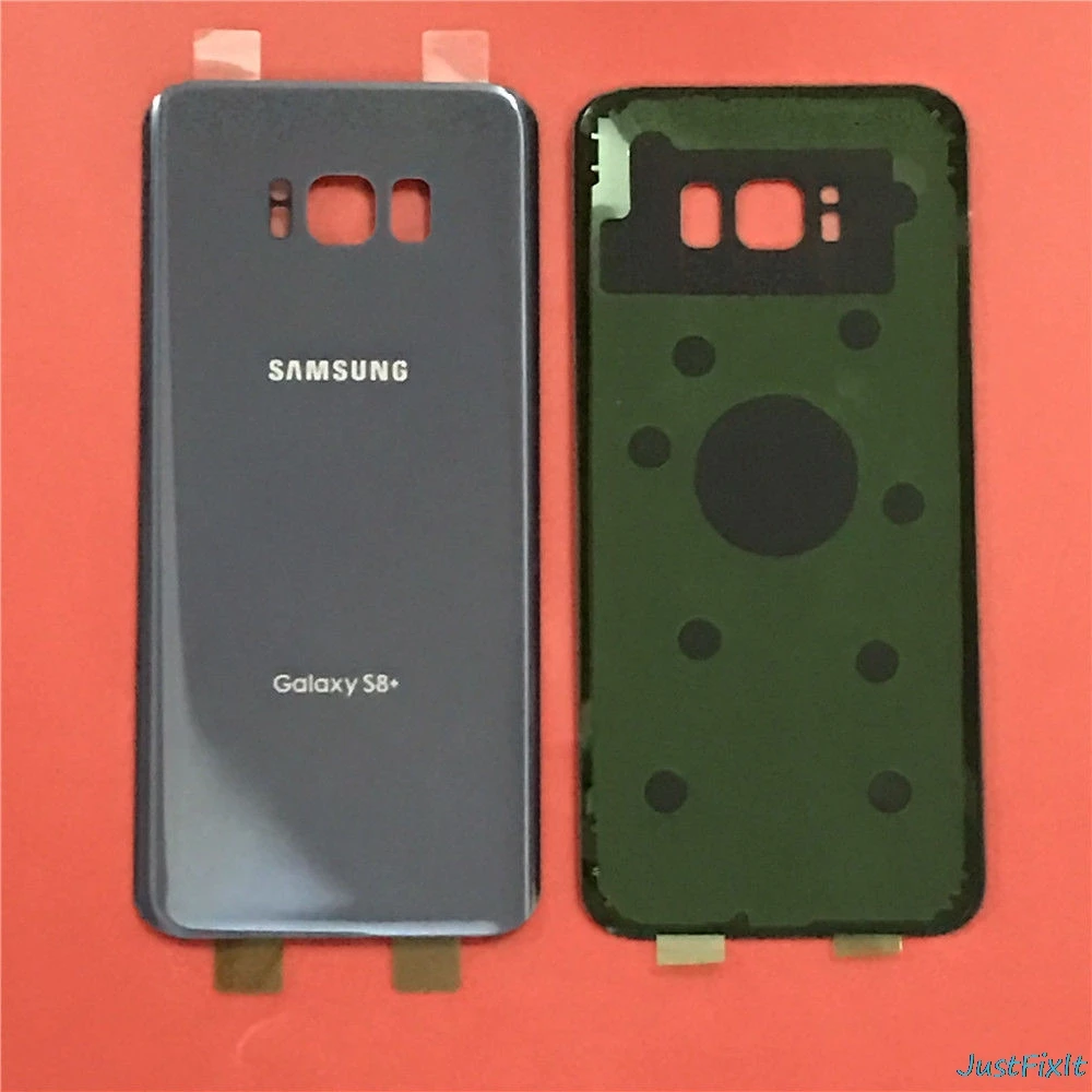 Для SAMSUNG Galaxy S8 S8 plus G955f G955U G950F G950A G950 задняя крышка батарейного отсека задняя стеклянная крышка Корпус чехол Замена батарейного отсека